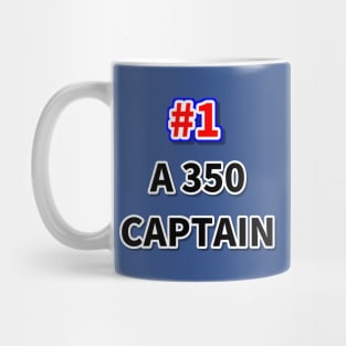 Number one A350 captain Mug